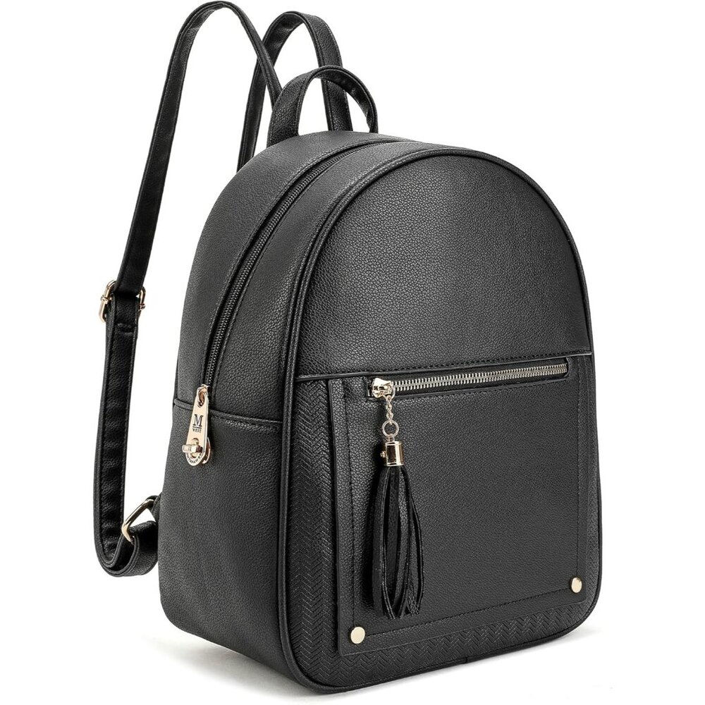 Stylish Medium Women's Backpack With Secure Zippe… - image 1